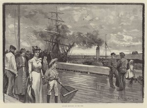 Seaside Sketches, on the Pier